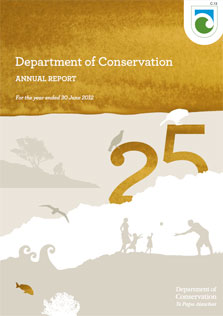 Cover of the Annual Report for year ended 30 June 2012